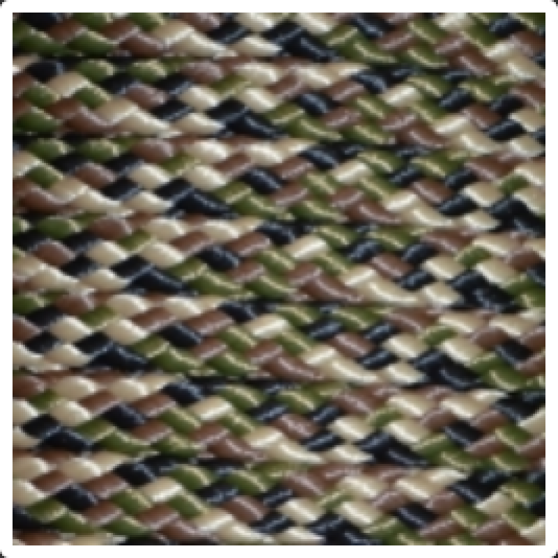 PPM touw  8 mm camouflage